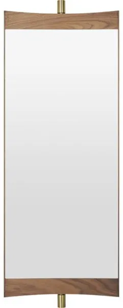 Gubi Vanity 1 Speil Amerikansk Valnøtt