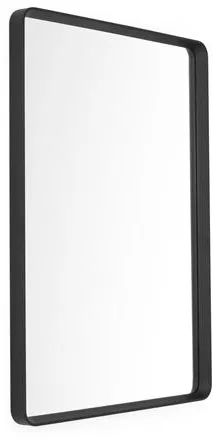 Audo Norm Veggspeil Rektangulær Sort